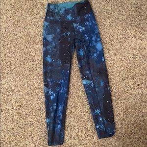 Oiselle Deep Sea Spandos XS
